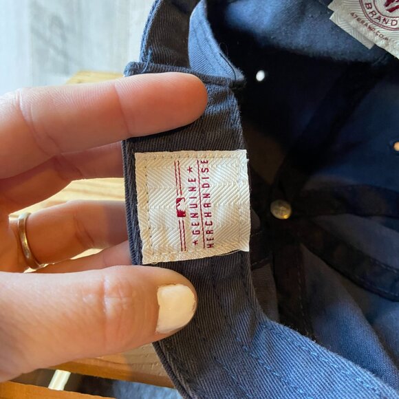 CLEARANCE! '47 Brand MLB Boston Red Sox Cotton Baseball Cap Embroidered Navy Hat - Picture 5 of 8